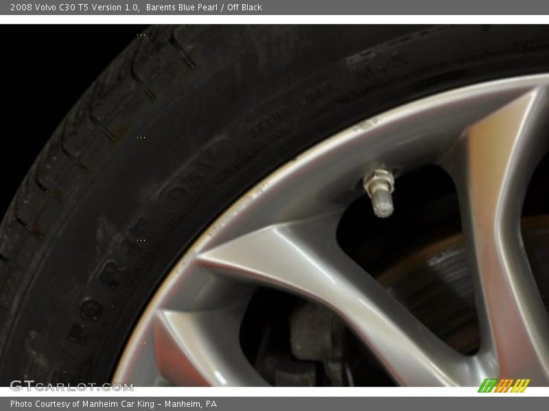 Barents Blue Pearl / Off Black 2008 Volvo C30 T5 Version 1.0