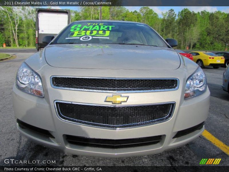 Gold Mist Metallic / Cocoa/Cashmere 2011 Chevrolet Malibu LS