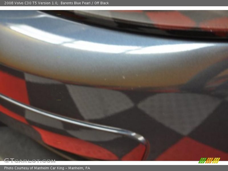 Barents Blue Pearl / Off Black 2008 Volvo C30 T5 Version 1.0