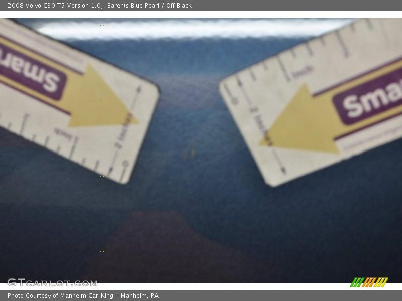 Barents Blue Pearl / Off Black 2008 Volvo C30 T5 Version 1.0