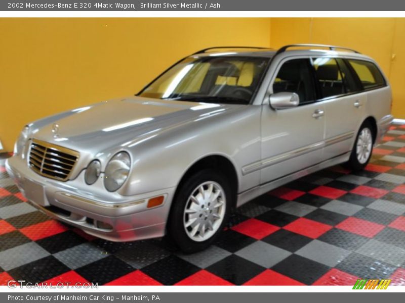 Brilliant Silver Metallic / Ash 2002 Mercedes-Benz E 320 4Matic Wagon