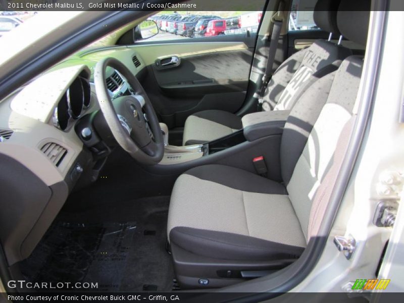 Gold Mist Metallic / Cocoa/Cashmere 2011 Chevrolet Malibu LS