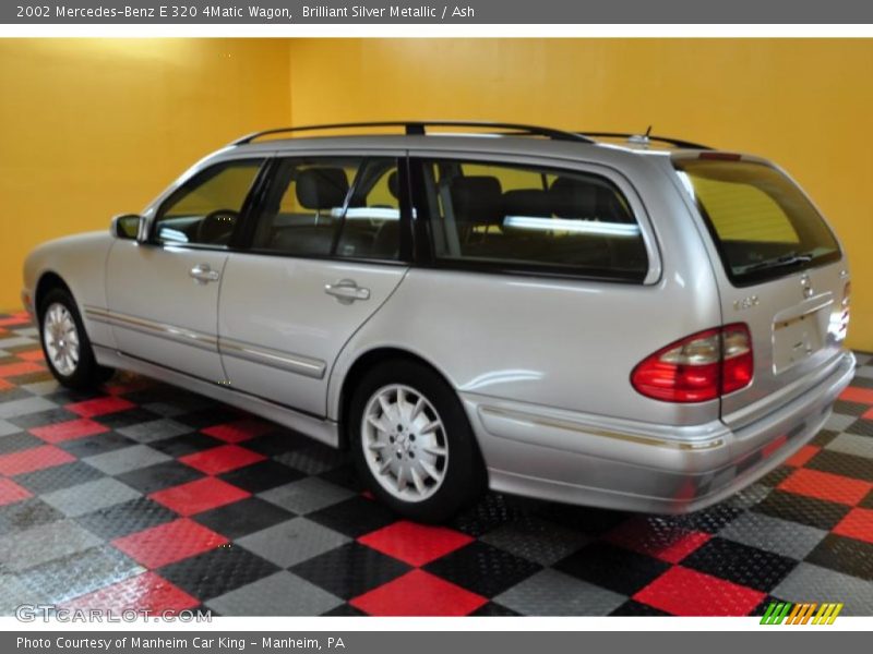 Brilliant Silver Metallic / Ash 2002 Mercedes-Benz E 320 4Matic Wagon