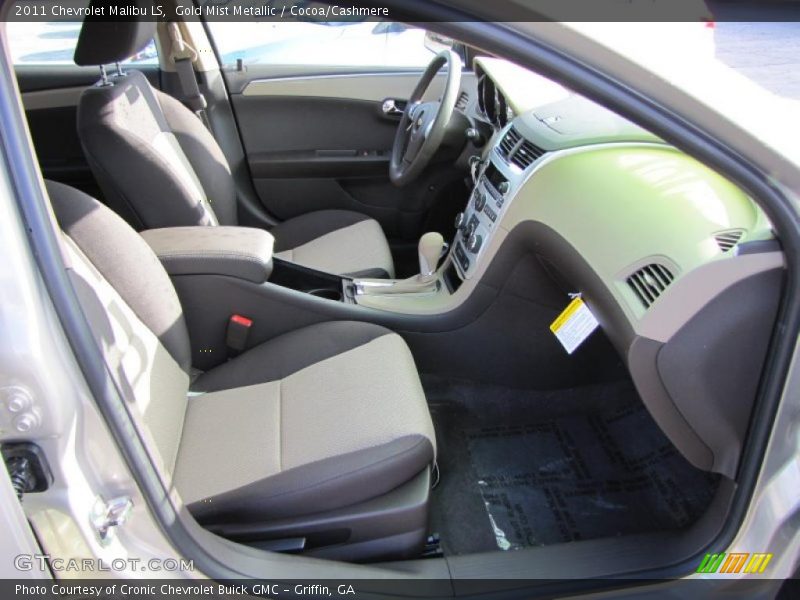 Gold Mist Metallic / Cocoa/Cashmere 2011 Chevrolet Malibu LS