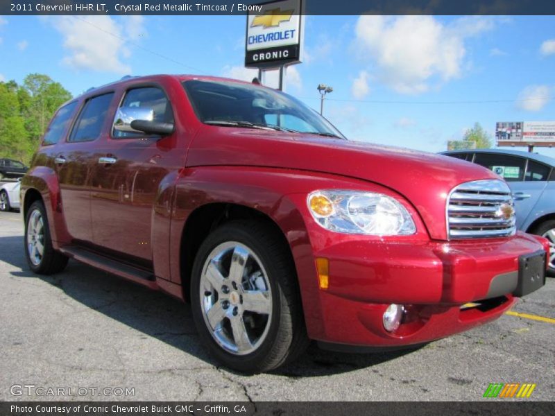 Crystal Red Metallic Tintcoat / Ebony 2011 Chevrolet HHR LT