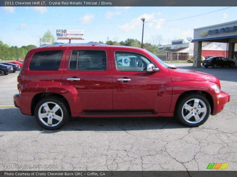 Crystal Red Metallic Tintcoat / Ebony 2011 Chevrolet HHR LT