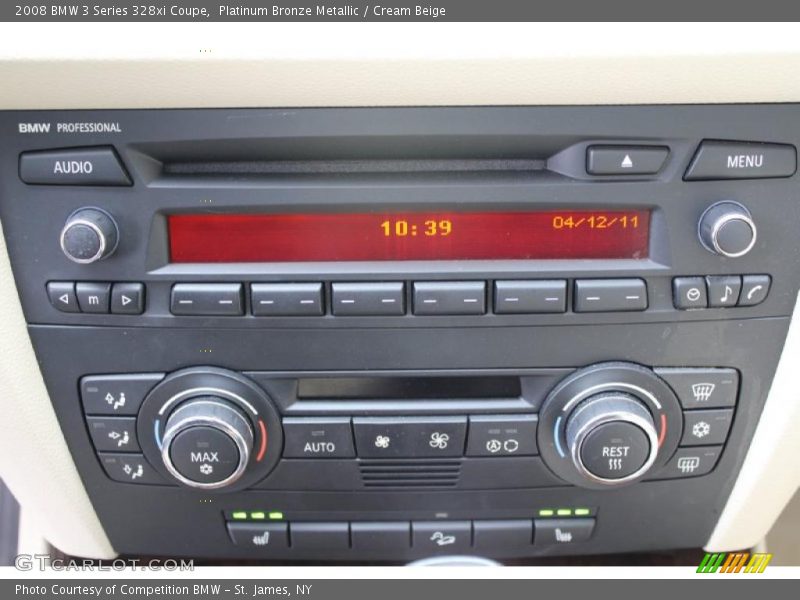 Platinum Bronze Metallic / Cream Beige 2008 BMW 3 Series 328xi Coupe