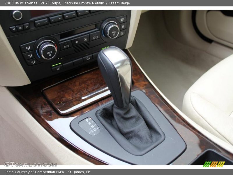 Platinum Bronze Metallic / Cream Beige 2008 BMW 3 Series 328xi Coupe
