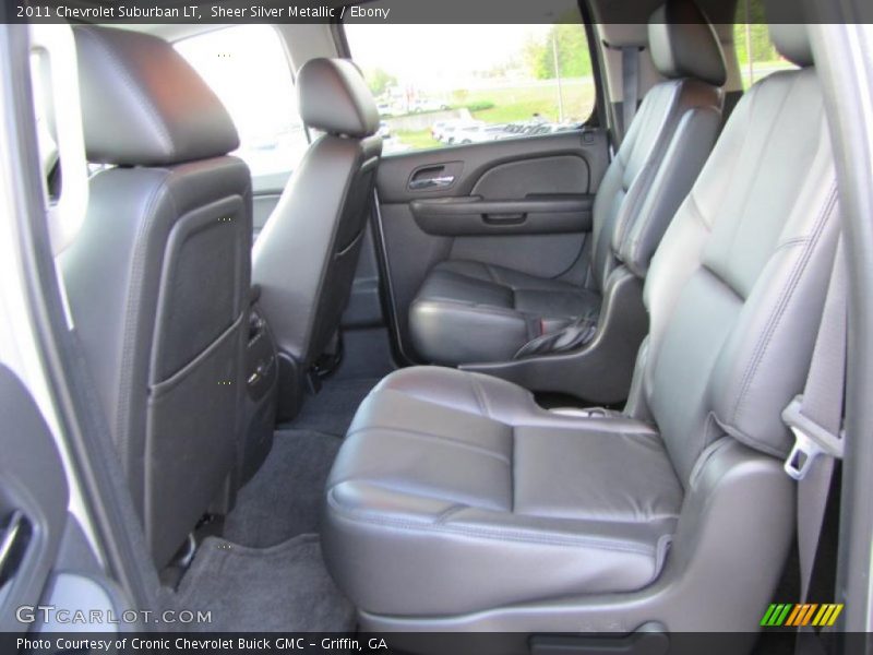 Sheer Silver Metallic / Ebony 2011 Chevrolet Suburban LT