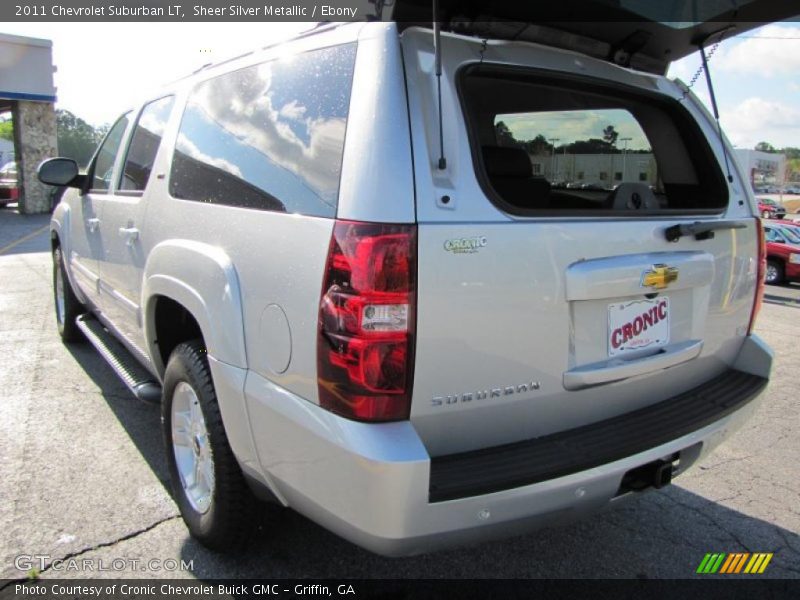 Sheer Silver Metallic / Ebony 2011 Chevrolet Suburban LT