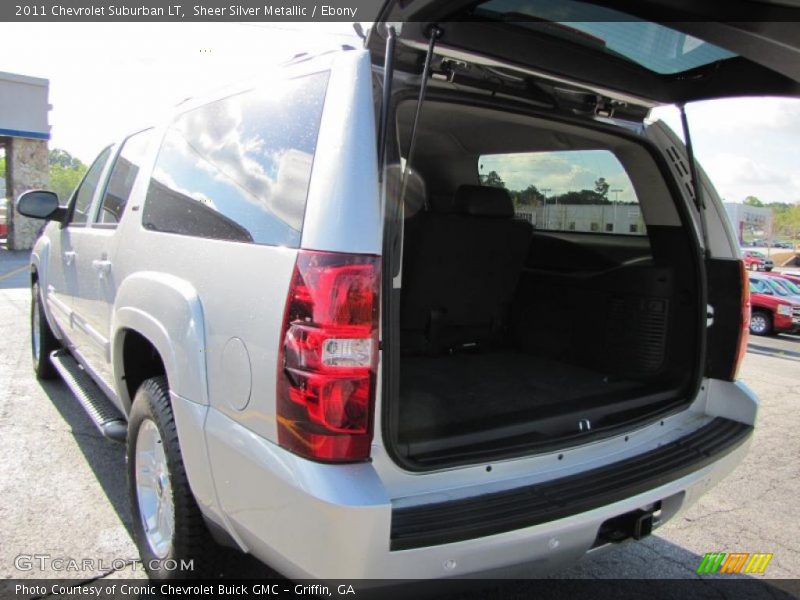 Sheer Silver Metallic / Ebony 2011 Chevrolet Suburban LT