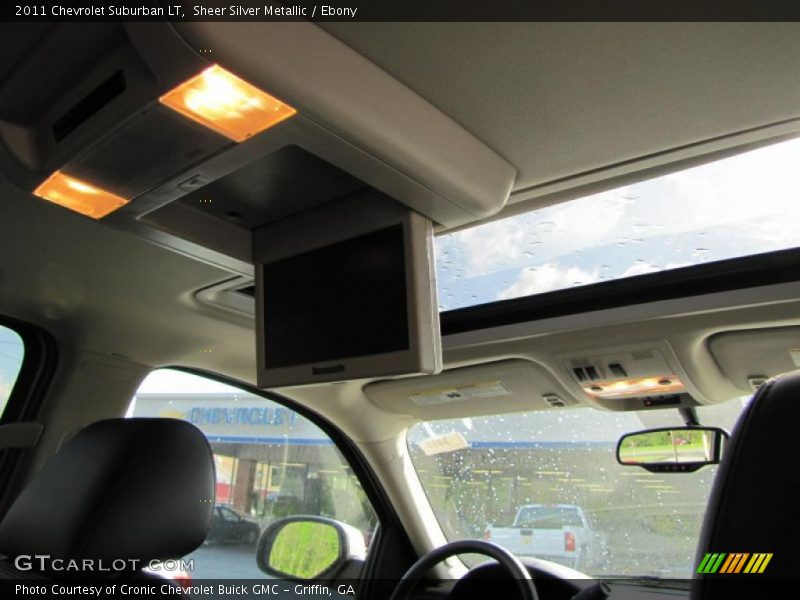 Sheer Silver Metallic / Ebony 2011 Chevrolet Suburban LT