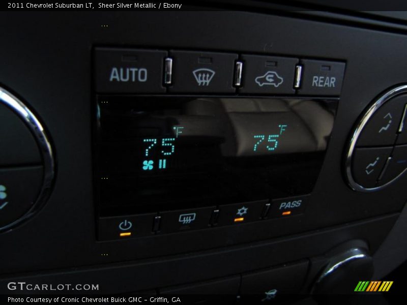Sheer Silver Metallic / Ebony 2011 Chevrolet Suburban LT