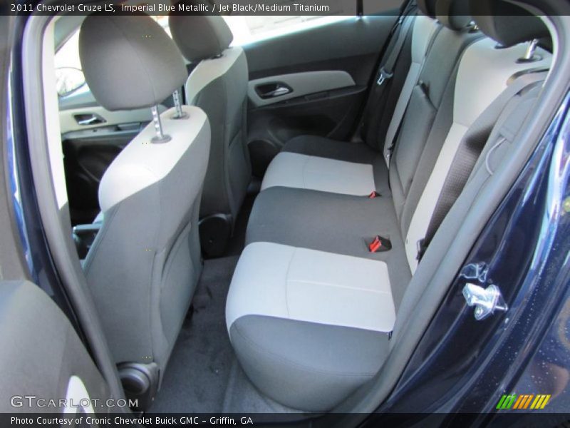 Imperial Blue Metallic / Jet Black/Medium Titanium 2011 Chevrolet Cruze LS