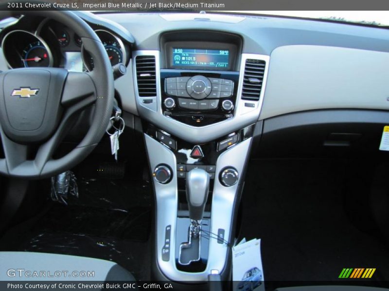 Imperial Blue Metallic / Jet Black/Medium Titanium 2011 Chevrolet Cruze LS