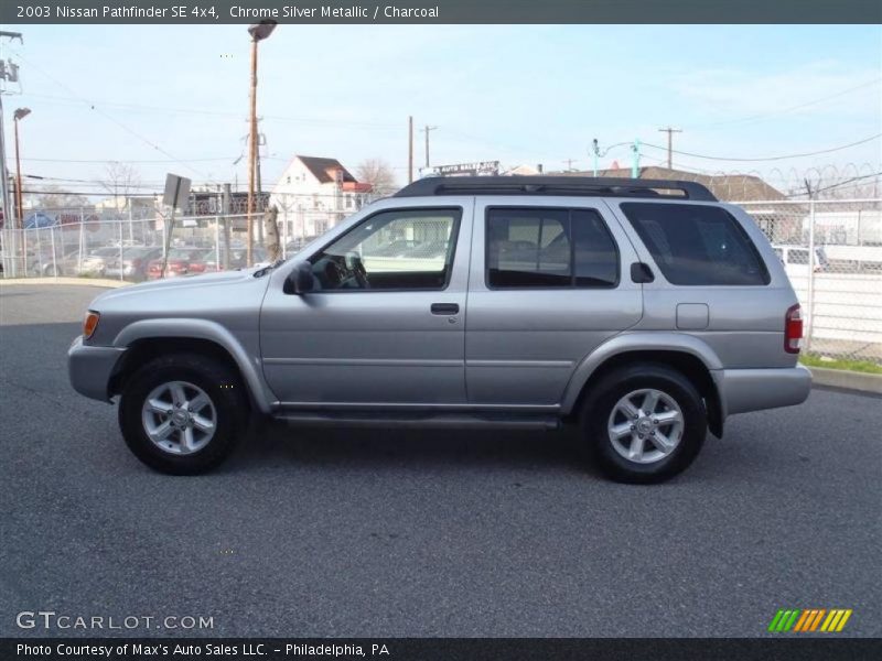 Chrome Silver Metallic / Charcoal 2003 Nissan Pathfinder SE 4x4