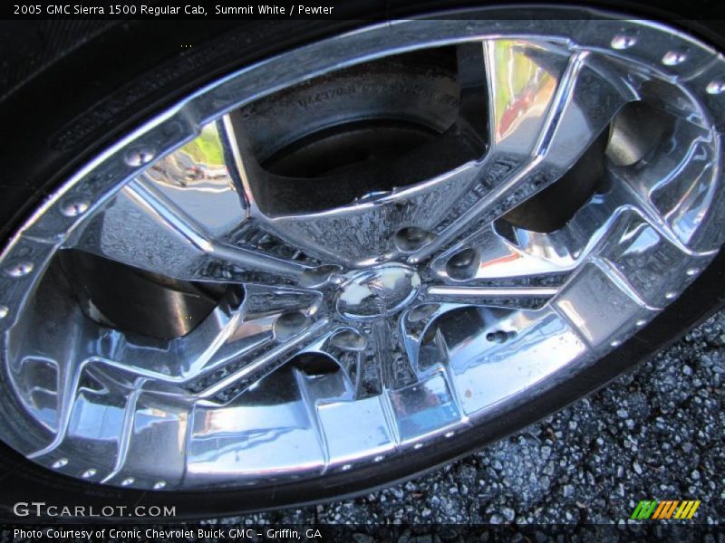 Summit White / Pewter 2005 GMC Sierra 1500 Regular Cab