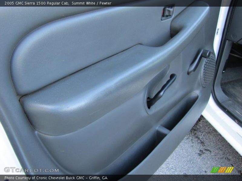 Summit White / Pewter 2005 GMC Sierra 1500 Regular Cab