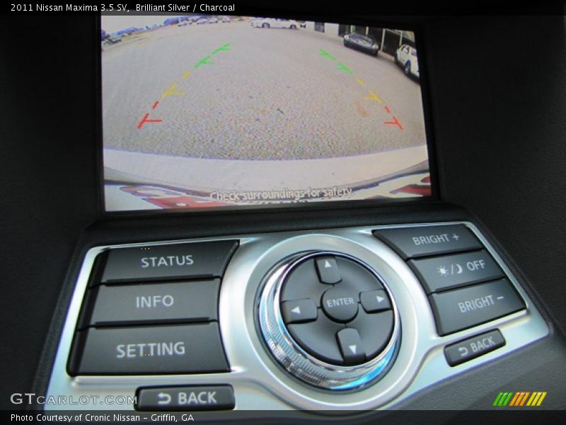 Brilliant Silver / Charcoal 2011 Nissan Maxima 3.5 SV