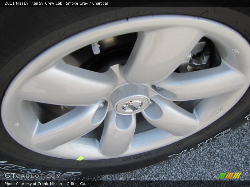 Smoke Gray / Charcoal 2011 Nissan Titan SV Crew Cab