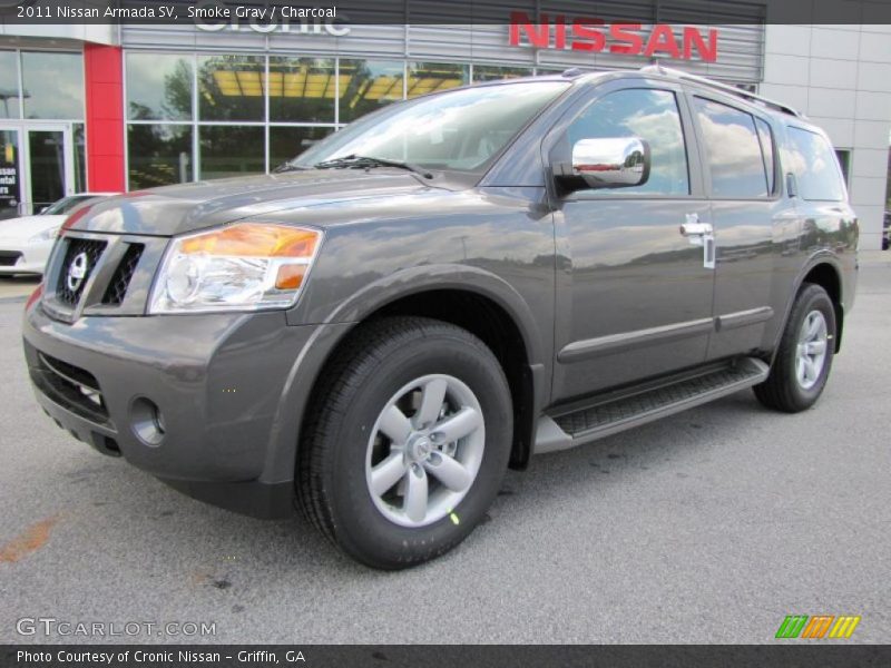 Smoke Gray / Charcoal 2011 Nissan Armada SV