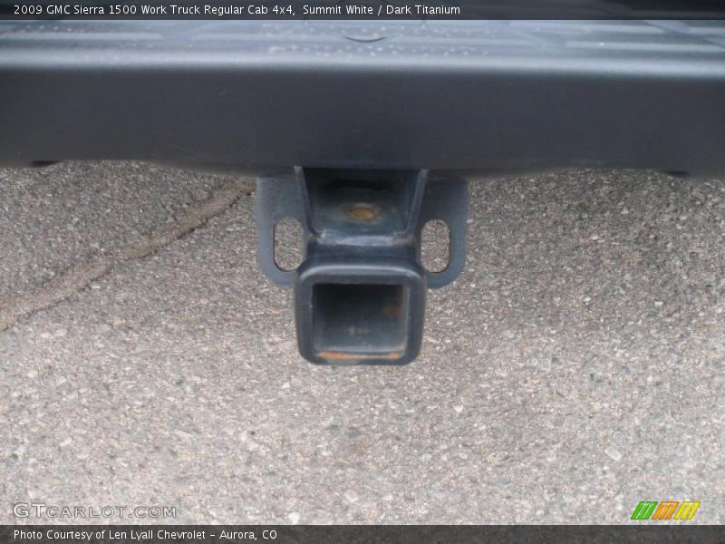 Summit White / Dark Titanium 2009 GMC Sierra 1500 Work Truck Regular Cab 4x4