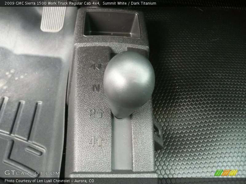 Summit White / Dark Titanium 2009 GMC Sierra 1500 Work Truck Regular Cab 4x4