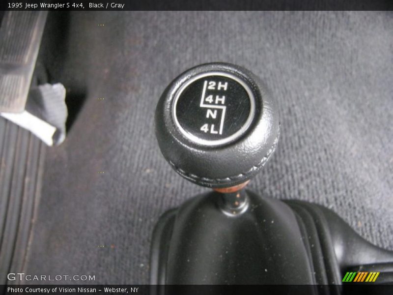 Black / Gray 1995 Jeep Wrangler S 4x4
