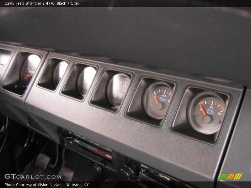 Black / Gray 1995 Jeep Wrangler S 4x4
