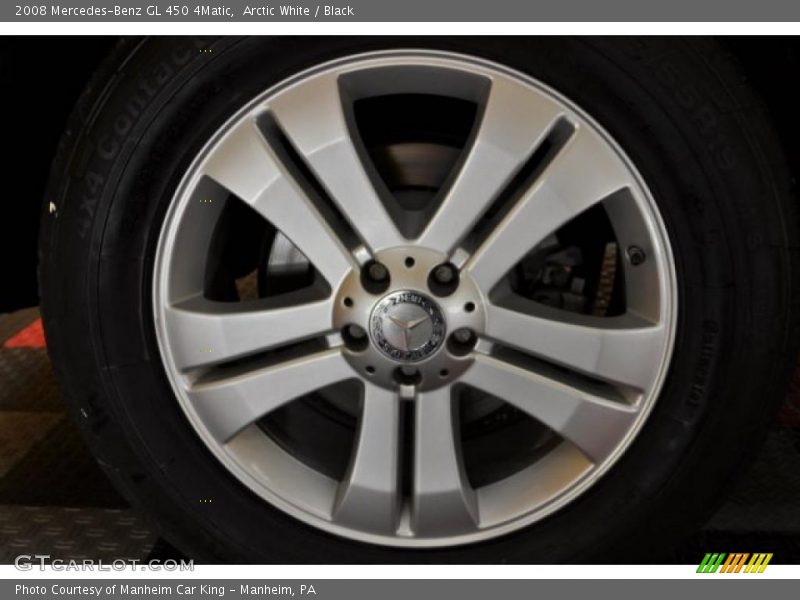 Arctic White / Black 2008 Mercedes-Benz GL 450 4Matic