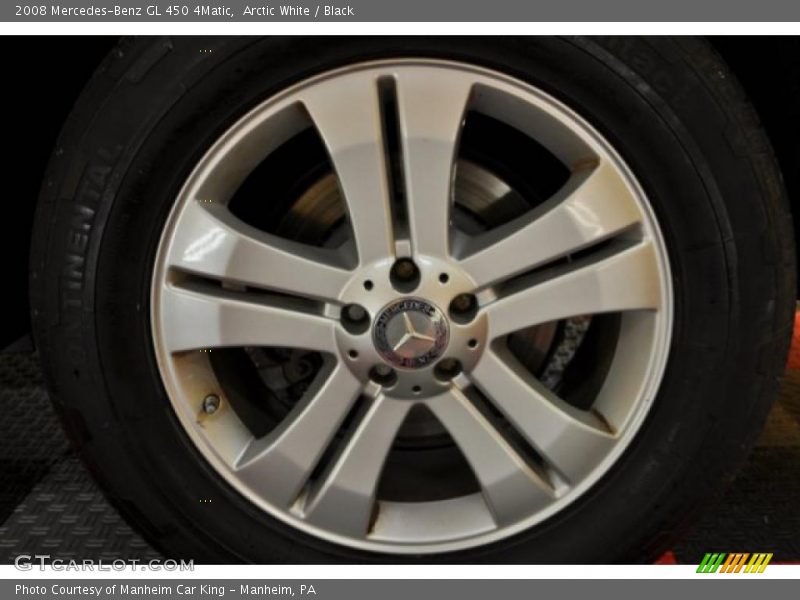Arctic White / Black 2008 Mercedes-Benz GL 450 4Matic