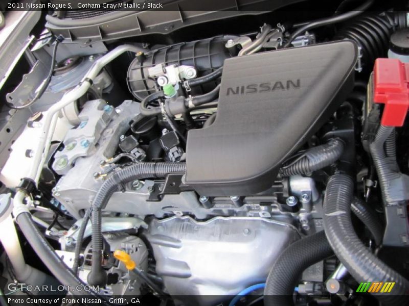 Gotham Gray Metallic / Black 2011 Nissan Rogue S