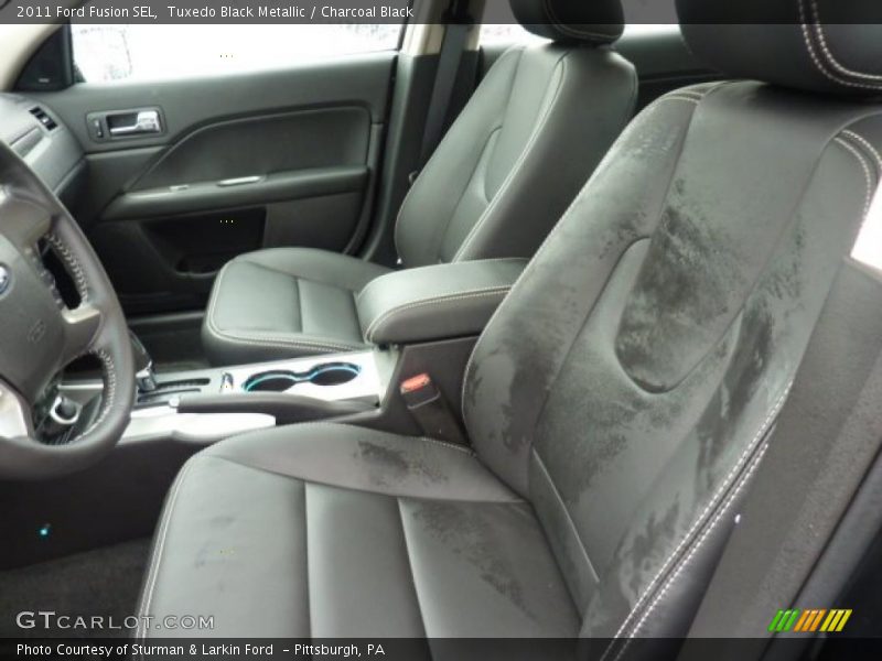 Tuxedo Black Metallic / Charcoal Black 2011 Ford Fusion SEL