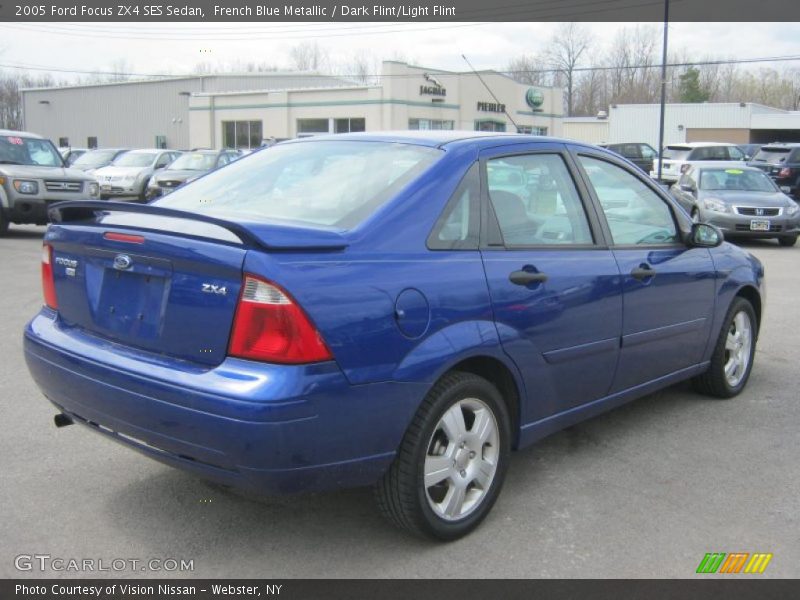 French Blue Metallic / Dark Flint/Light Flint 2005 Ford Focus ZX4 SES Sedan