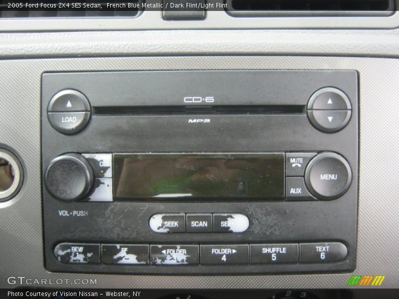 French Blue Metallic / Dark Flint/Light Flint 2005 Ford Focus ZX4 SES Sedan