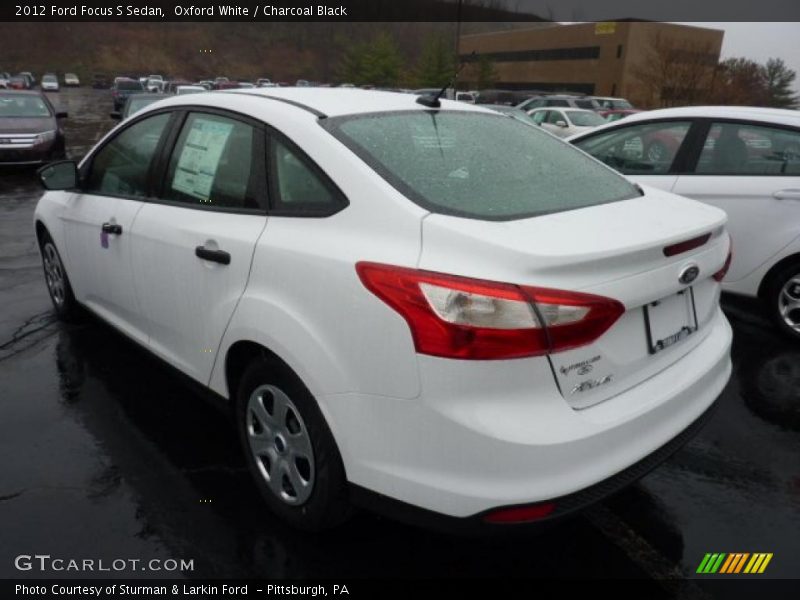  2012 Focus S Sedan Oxford White