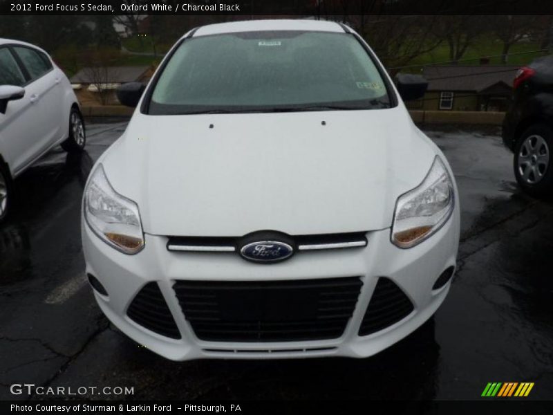  2012 Focus S Sedan Oxford White