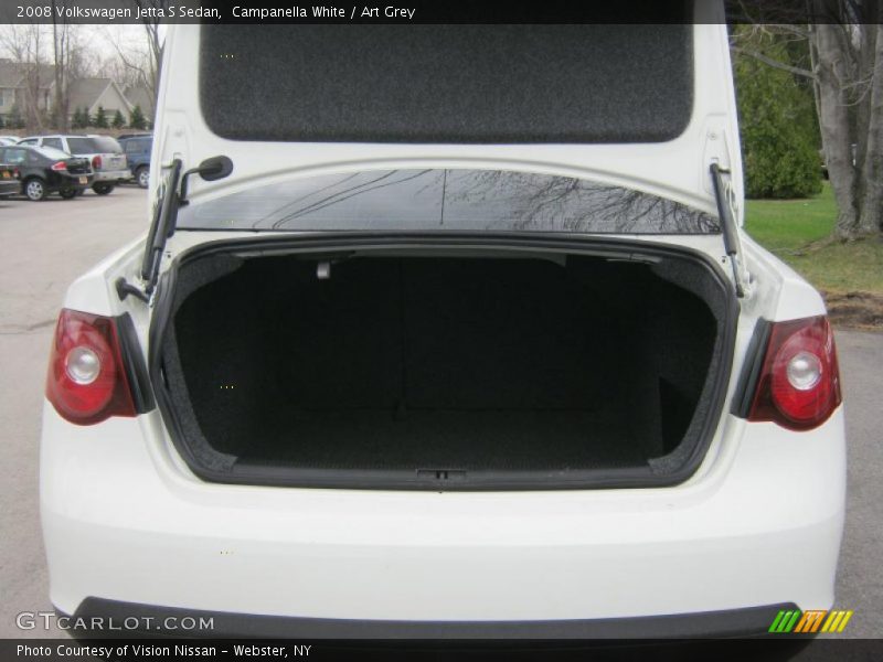 Campanella White / Art Grey 2008 Volkswagen Jetta S Sedan