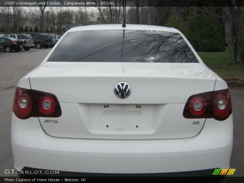 Campanella White / Art Grey 2008 Volkswagen Jetta S Sedan