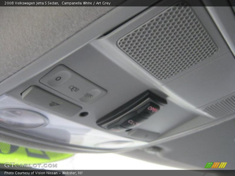 Campanella White / Art Grey 2008 Volkswagen Jetta S Sedan
