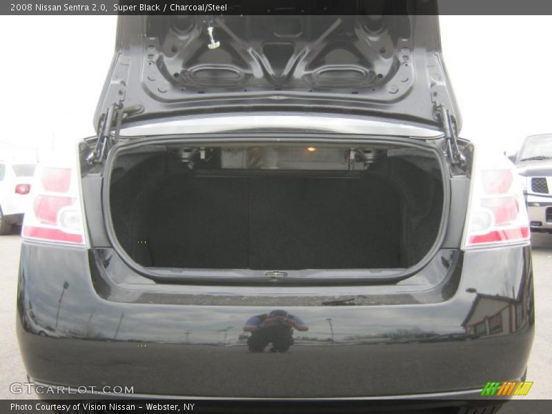 Super Black / Charcoal/Steel 2008 Nissan Sentra 2.0