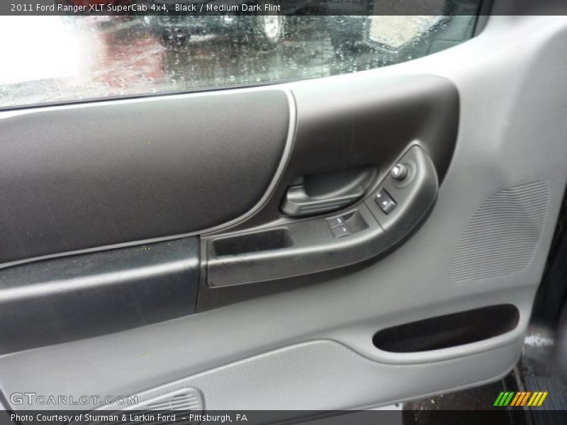 Black / Medium Dark Flint 2011 Ford Ranger XLT SuperCab 4x4