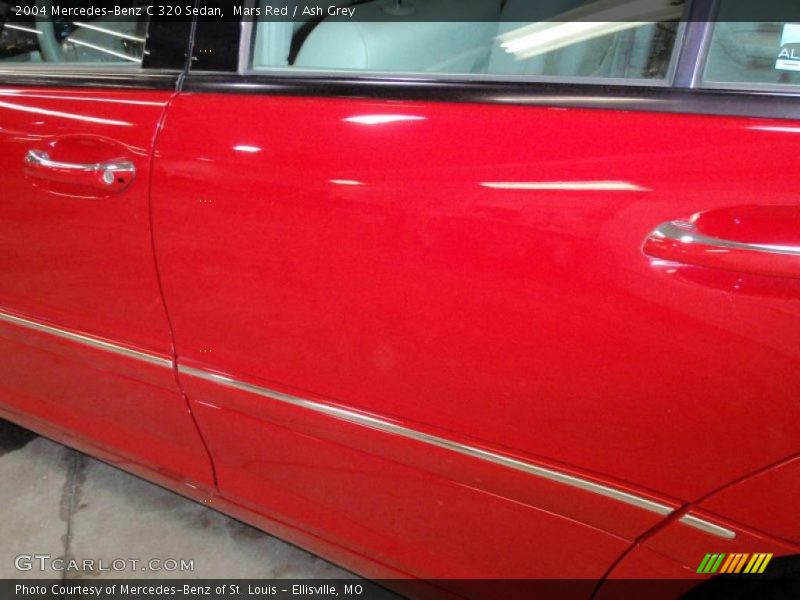 Mars Red / Ash Grey 2004 Mercedes-Benz C 320 Sedan