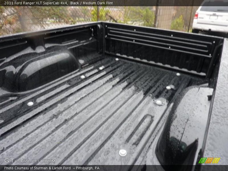 Black / Medium Dark Flint 2011 Ford Ranger XLT SuperCab 4x4