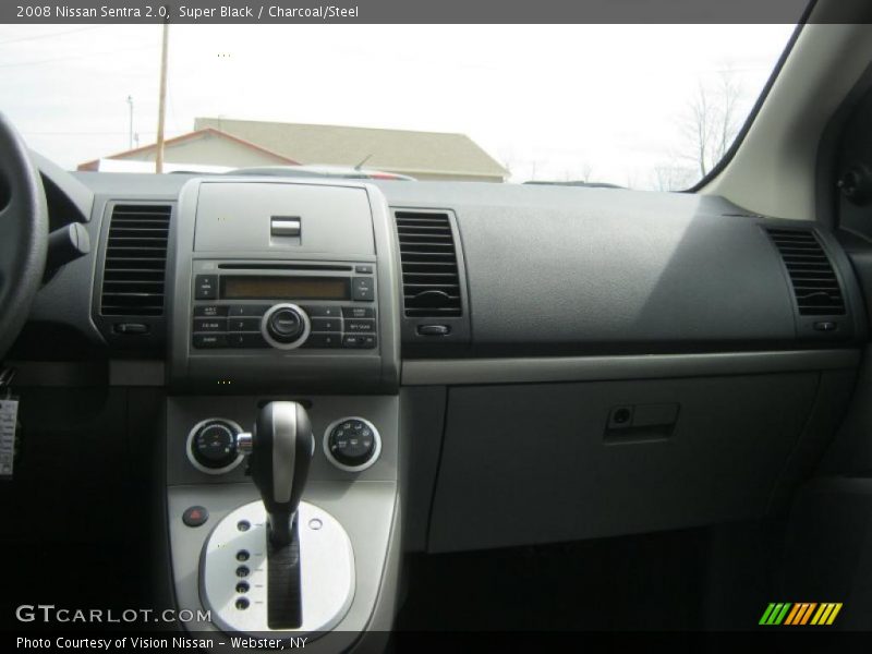 Super Black / Charcoal/Steel 2008 Nissan Sentra 2.0