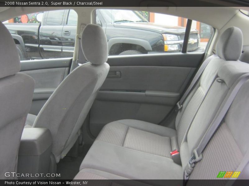 Super Black / Charcoal/Steel 2008 Nissan Sentra 2.0