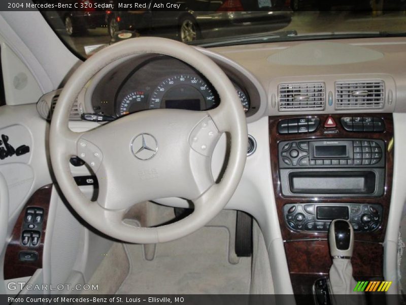 Mars Red / Ash Grey 2004 Mercedes-Benz C 320 Sedan