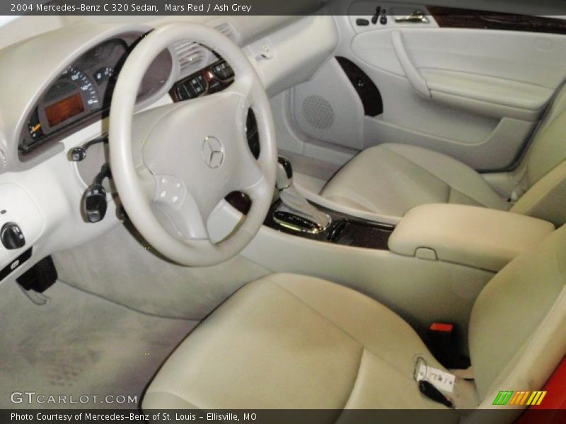 Mars Red / Ash Grey 2004 Mercedes-Benz C 320 Sedan
