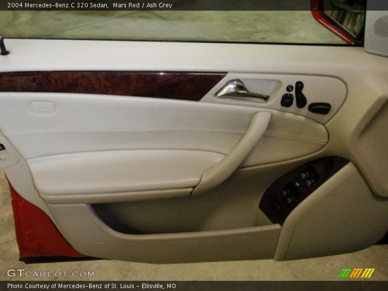 Mars Red / Ash Grey 2004 Mercedes-Benz C 320 Sedan