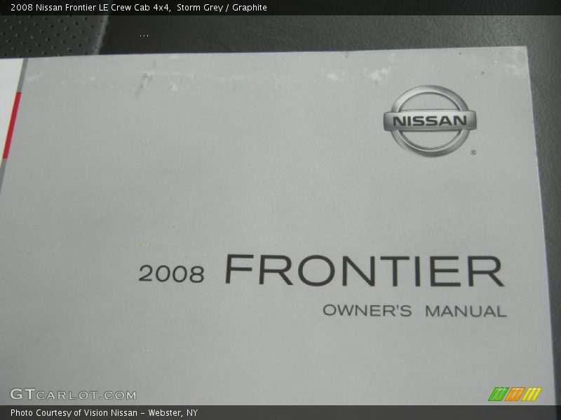 Storm Grey / Graphite 2008 Nissan Frontier LE Crew Cab 4x4